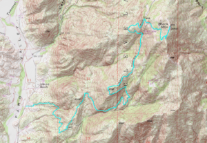 Map of Hike