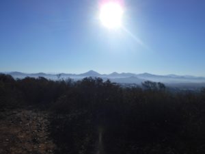 View of Woodson and Iron Mountains, among others