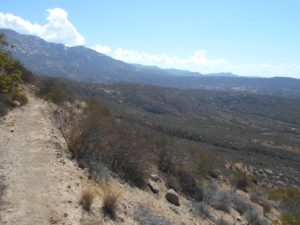 Looking out over the preserve on the Rodriguez Peak Trail