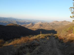 Heading up towards mile 3, the views keep getting greater!