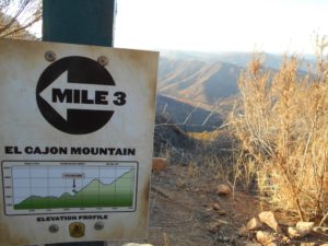 Mile 3 marker