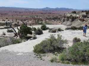 Stopped at a Viewpoint in the San Rafael Swell