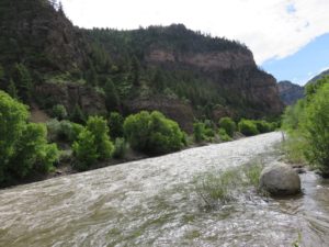 Grizzly Creek Rest Area in Glenwood Canyon