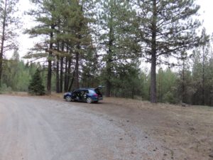 Boondocking spot in Fremont-Winema National Forest