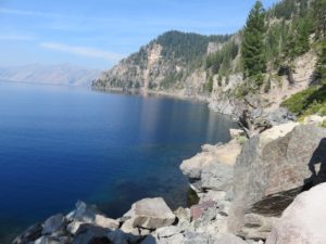 By the Water of Crater Lake