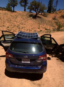 Solar panels on top of Tivona