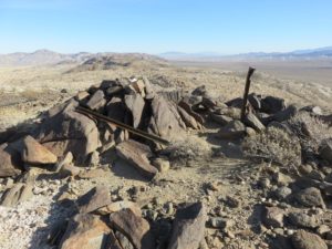 A stack of rocks atop a mountain